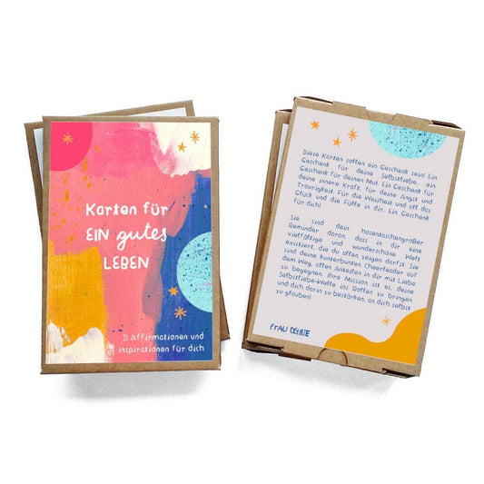 Affirmationskarten "Karten für ein gutes Leben"