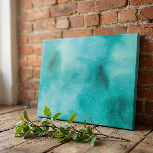 Acryl-Leinwand "Ein Flüstern zwischen Meer und Traum"