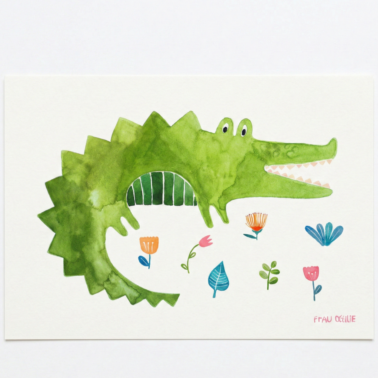 Print "Krokodil"