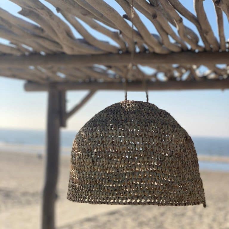 Lampe, Palmblatt