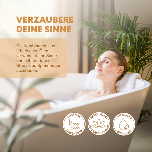 Badesalz, Vanille Orange