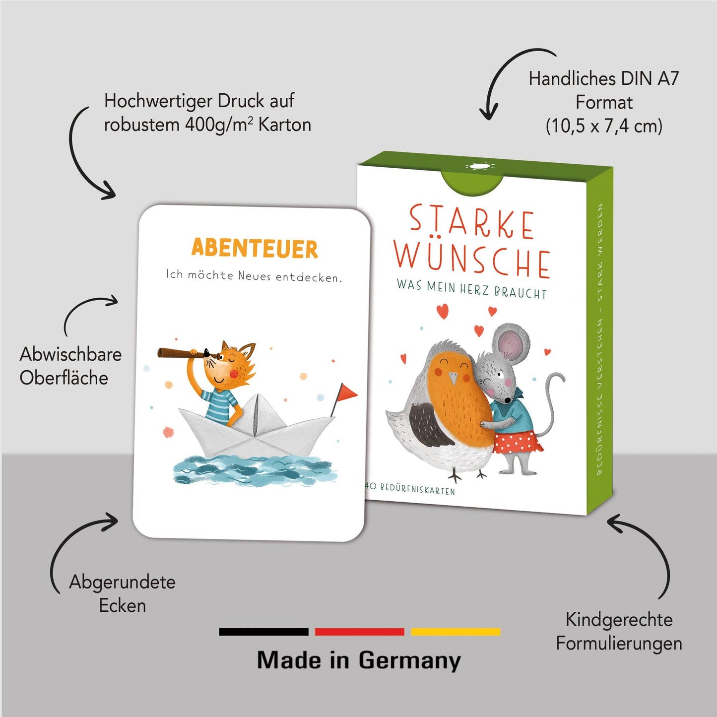 Bedürfniskarten "Starke Wünsche"