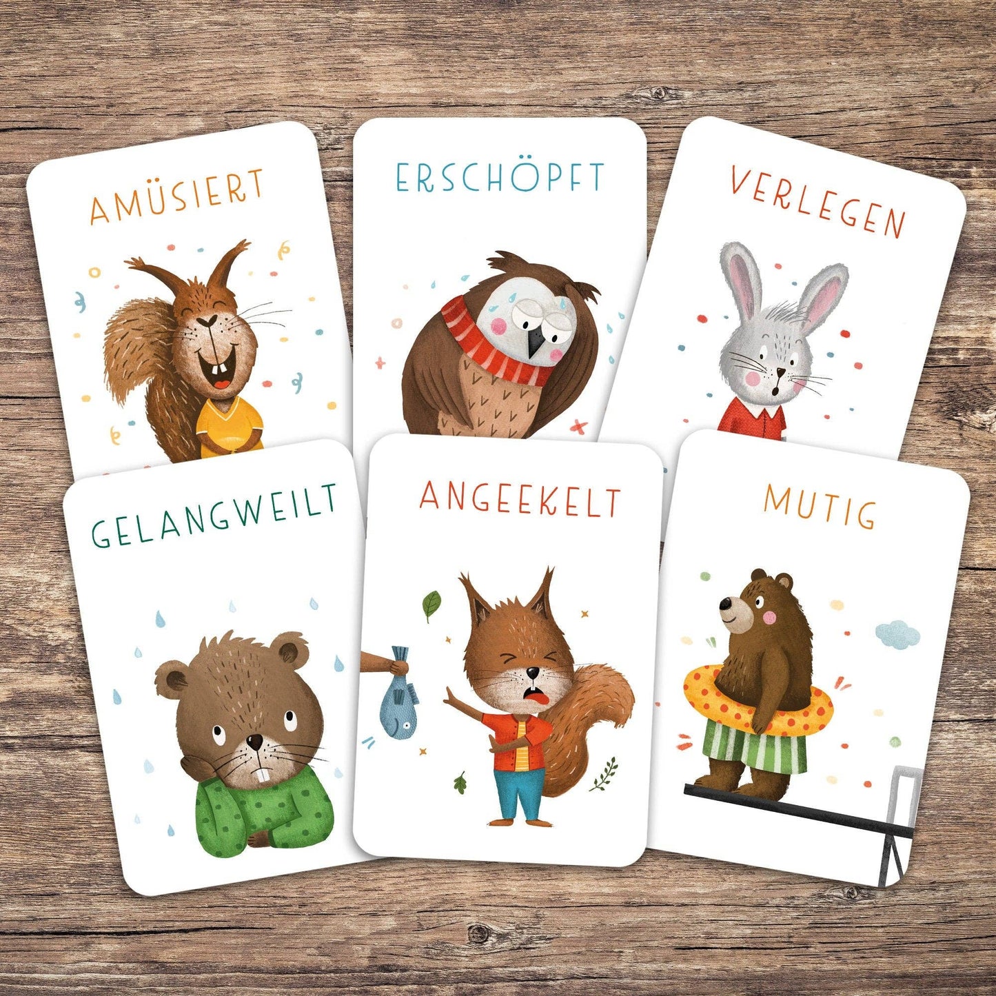 Gefühlskarten "Starke Gefühle"