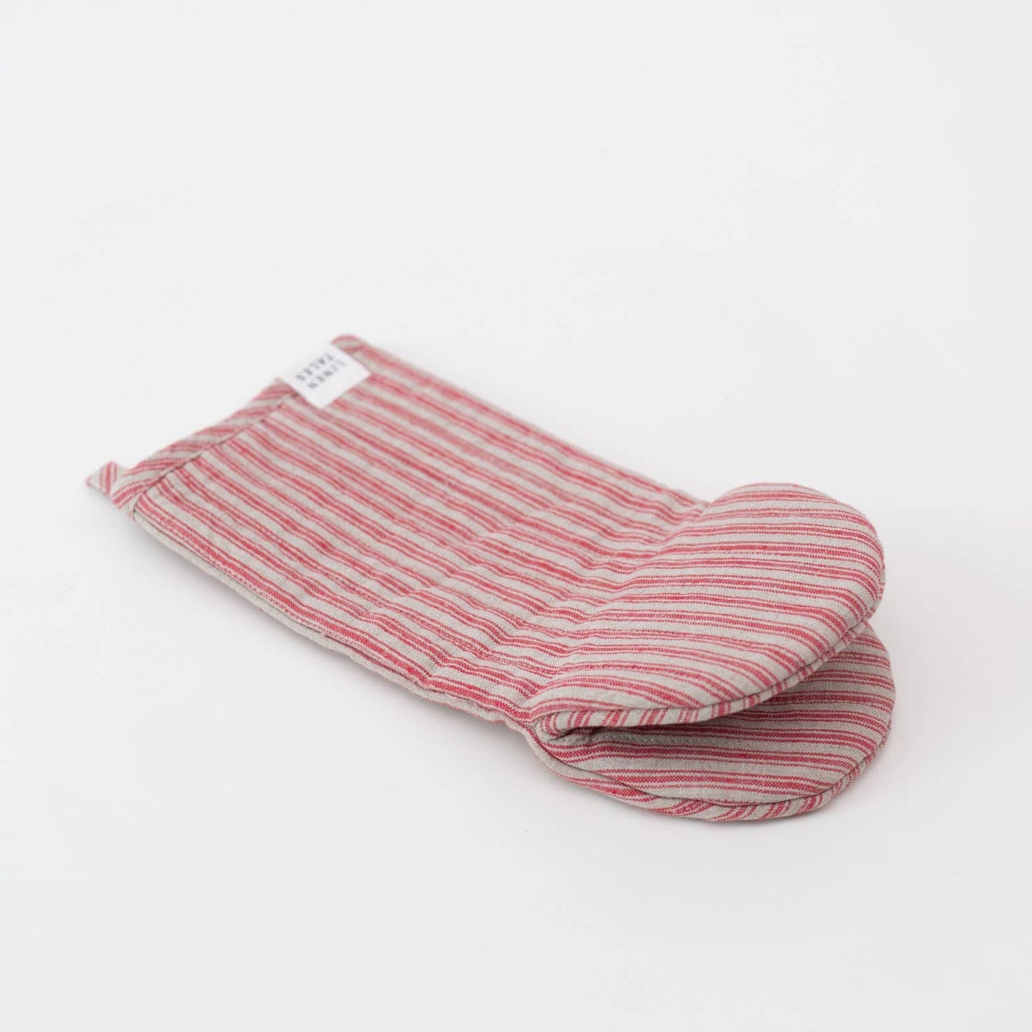 Ofenhandschuh, Leinen, Rot