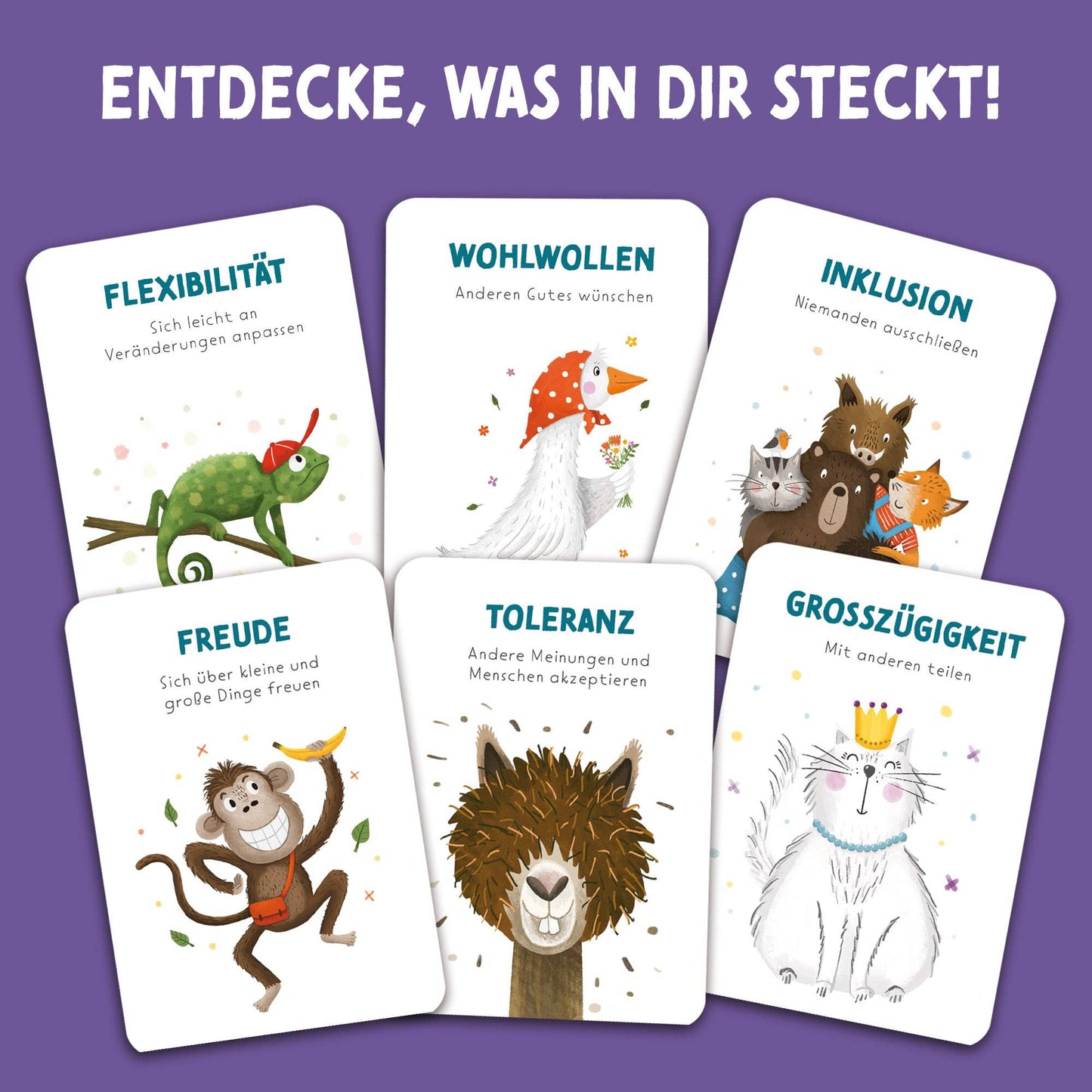 Stärkekarten "Starker Charakter"