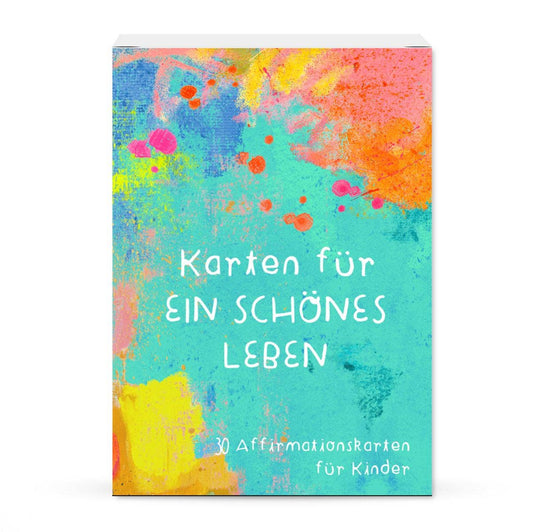 Affirmationskarten "Karten für ein schönes Leben"