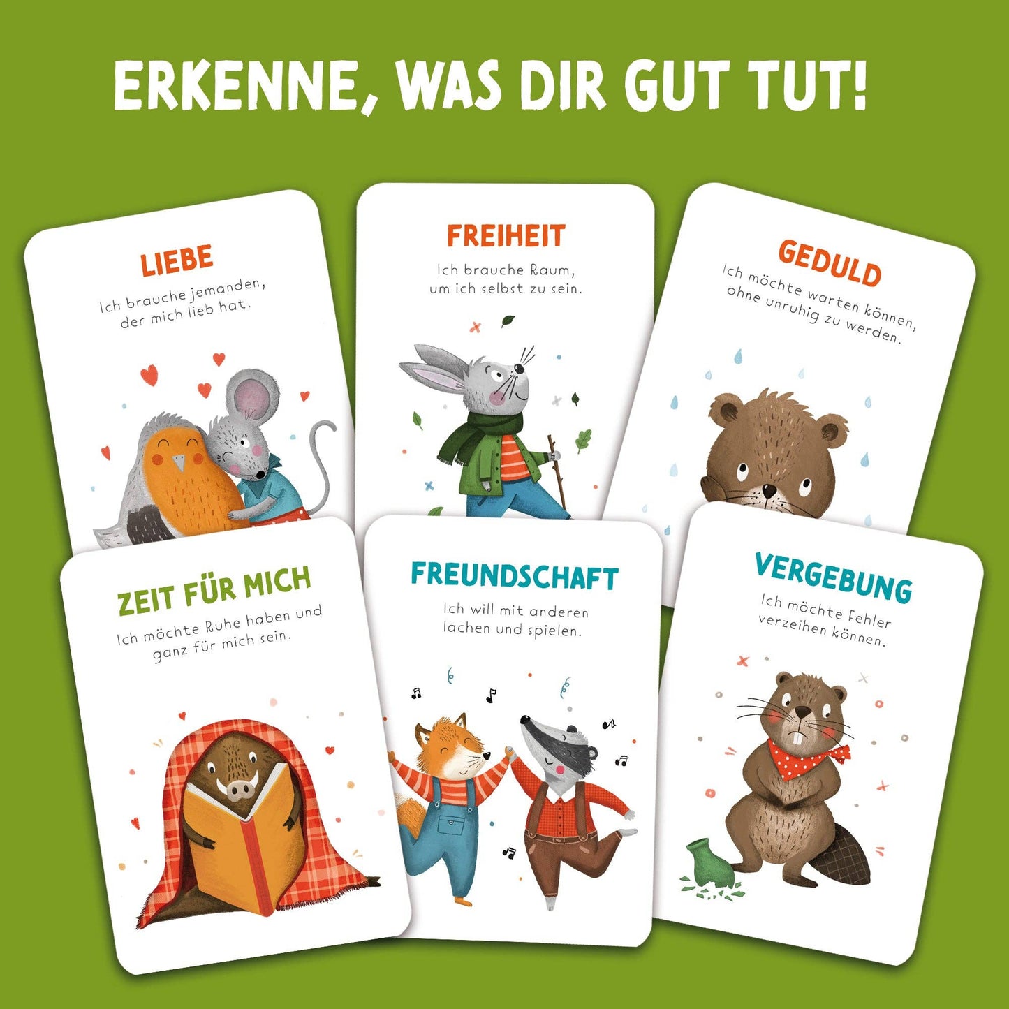 Bedürfniskarten "Starke Wünsche"
