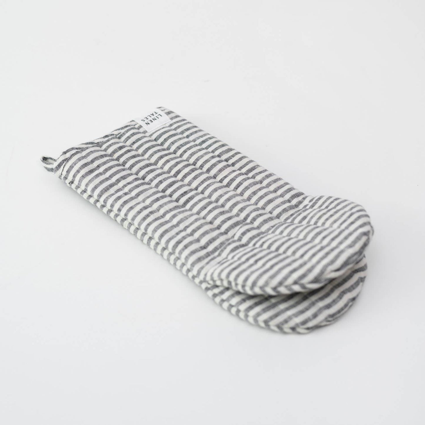 Ofenhandschuh, Leinen, Streifen