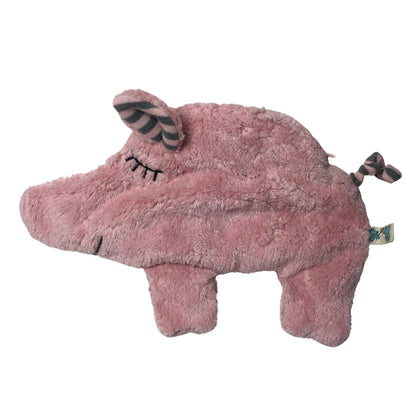 Wärmekissen in Schweinchenform aus GOTS-zertifizierter Bio-Baumwolle von Dingeliebe.