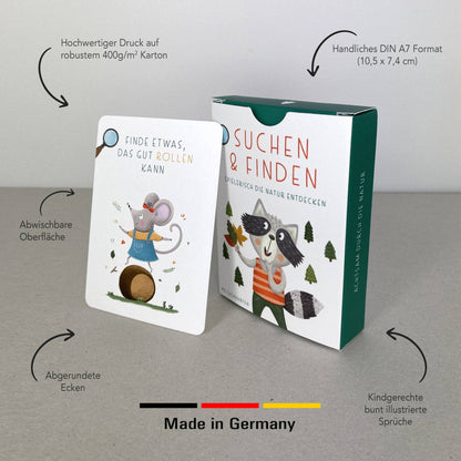 Entdeckerkarten "Suchen & Finden"