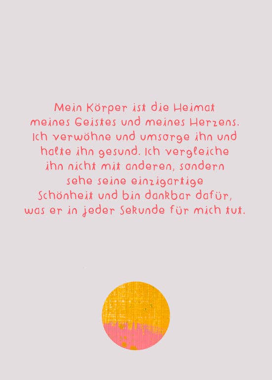 Affirmationskarten "Karten für ein gutes Leben"