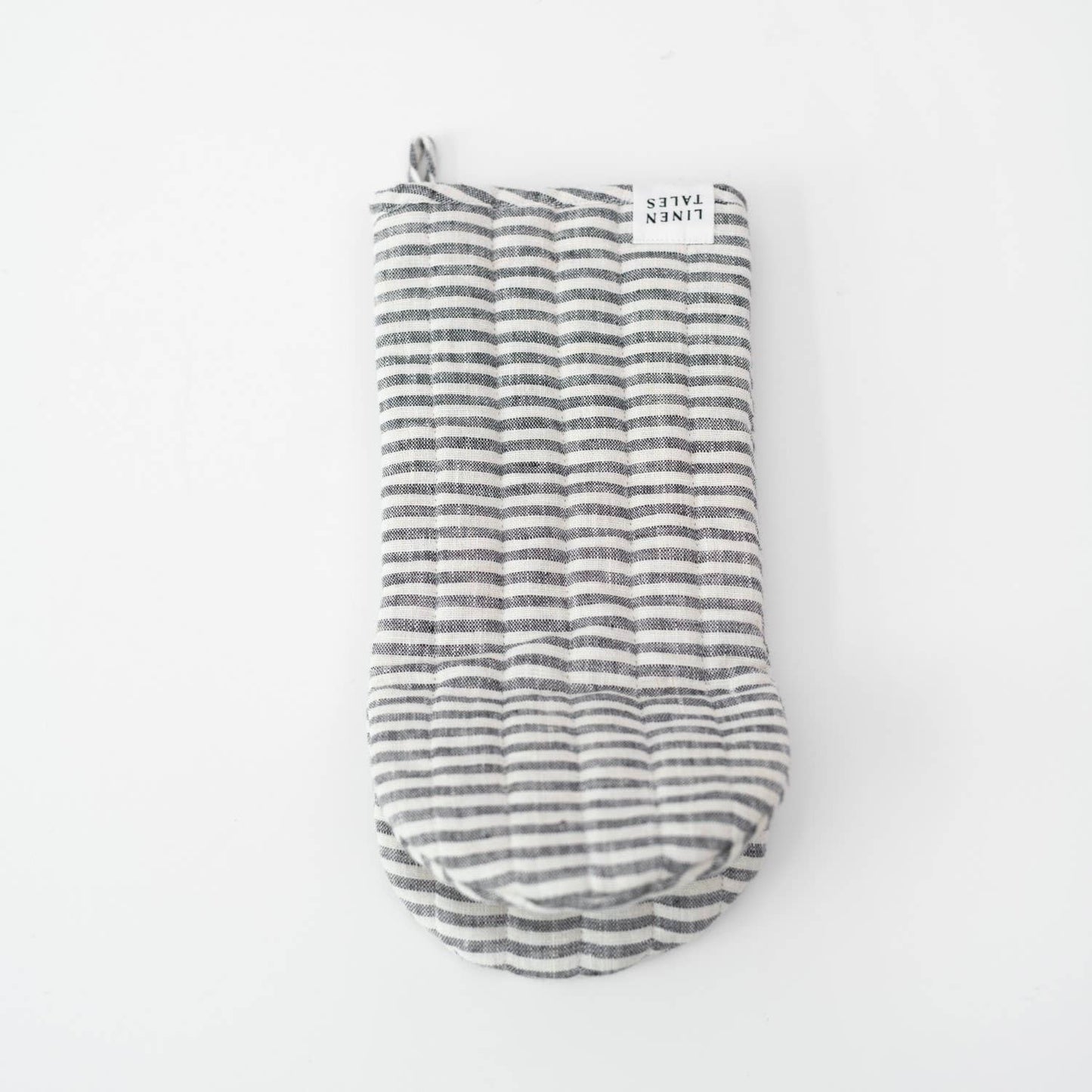 Ofenhandschuh, Leinen, Streifen