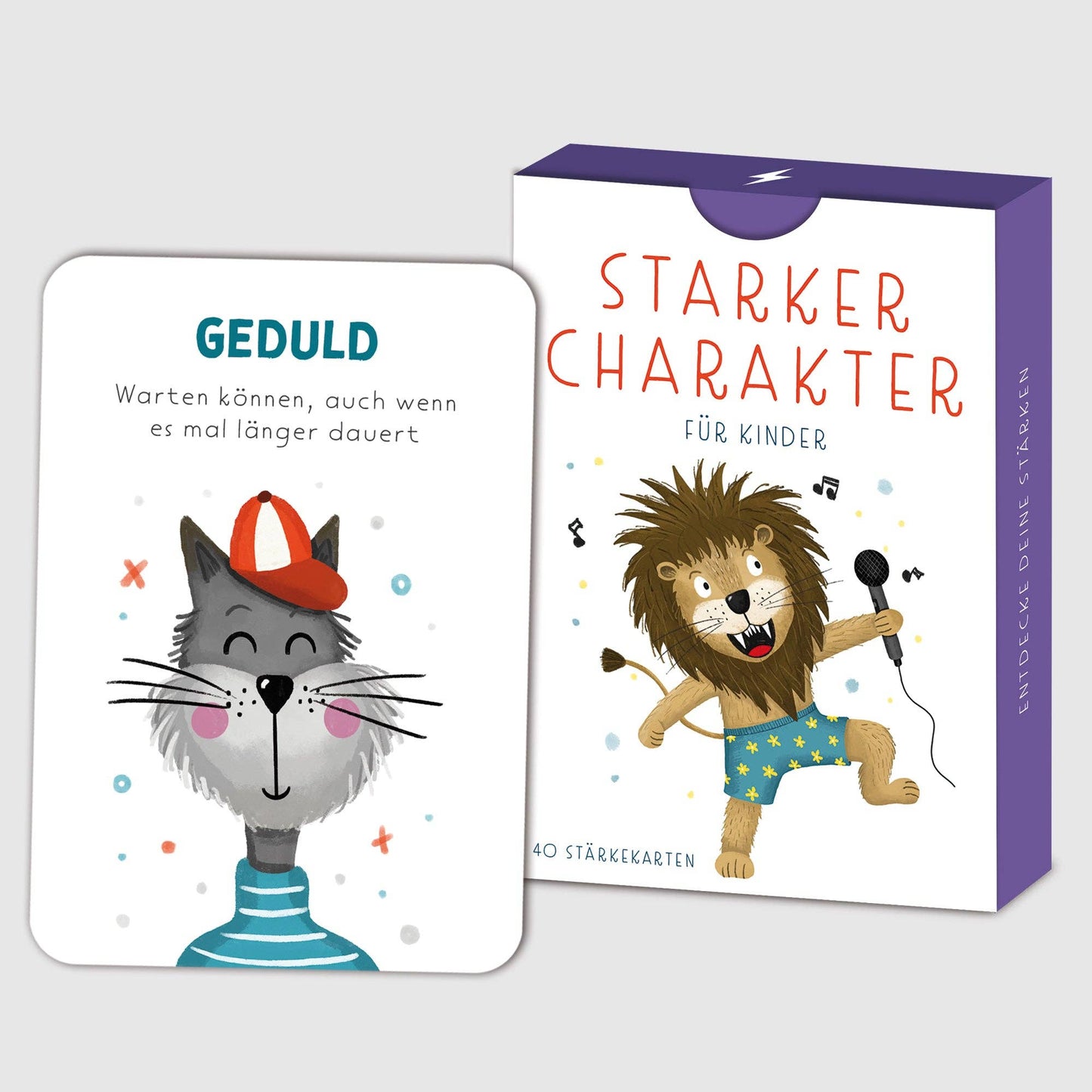 Stärkekarten "Starker Charakter"