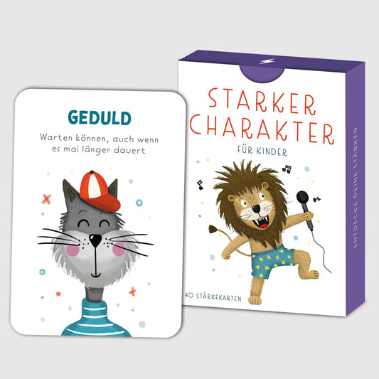 Stärkekarten "Starker Charakter"