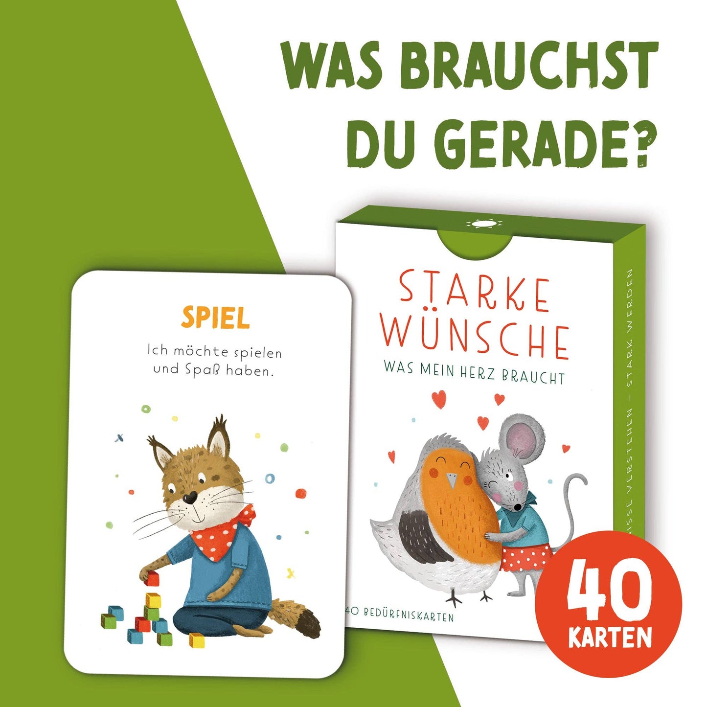 Bedürfniskarten "Starke Wünsche"