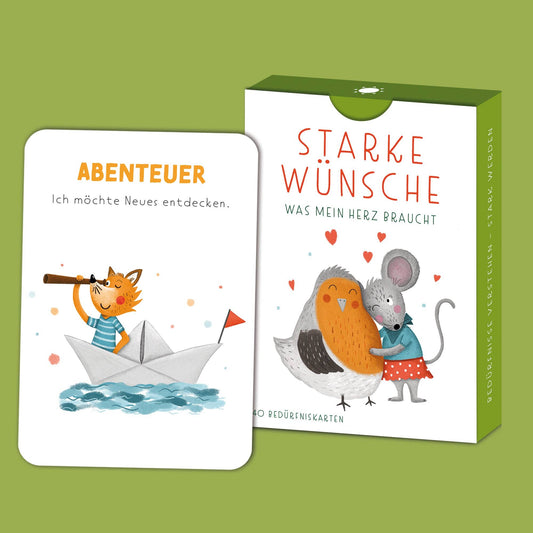 Bedürfniskarten "Starke Wünsche"