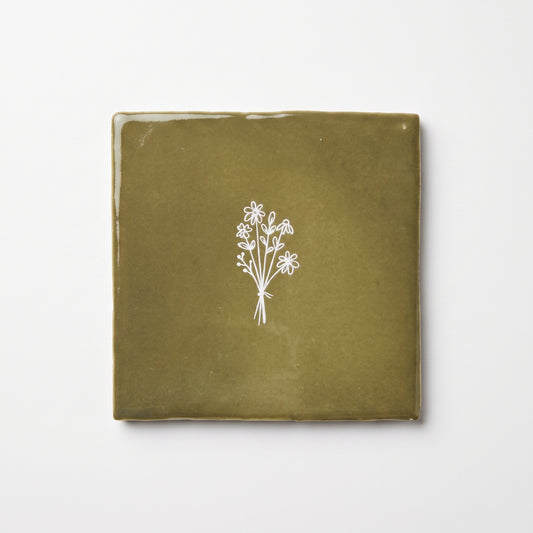 Kachel, Blume