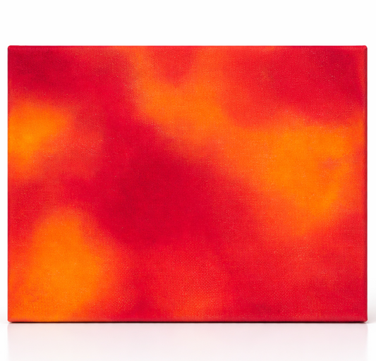 Acryl-Leinwand "Ein Flüstern zwischen Abendglühen und Nacht"