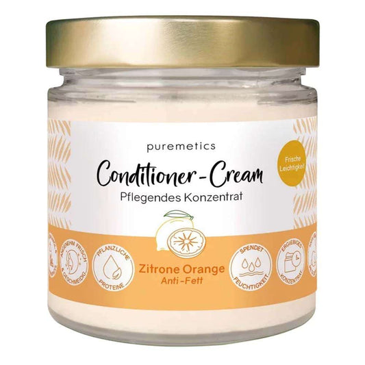Nachhaltige Conditioner Cream vegane Haarpflege handgemacht in Deutschland von Dingeliebe.