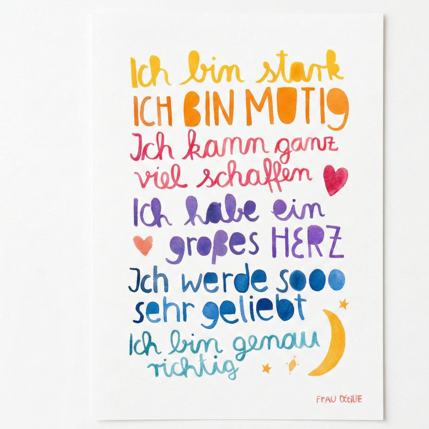 Print "Ich bin"