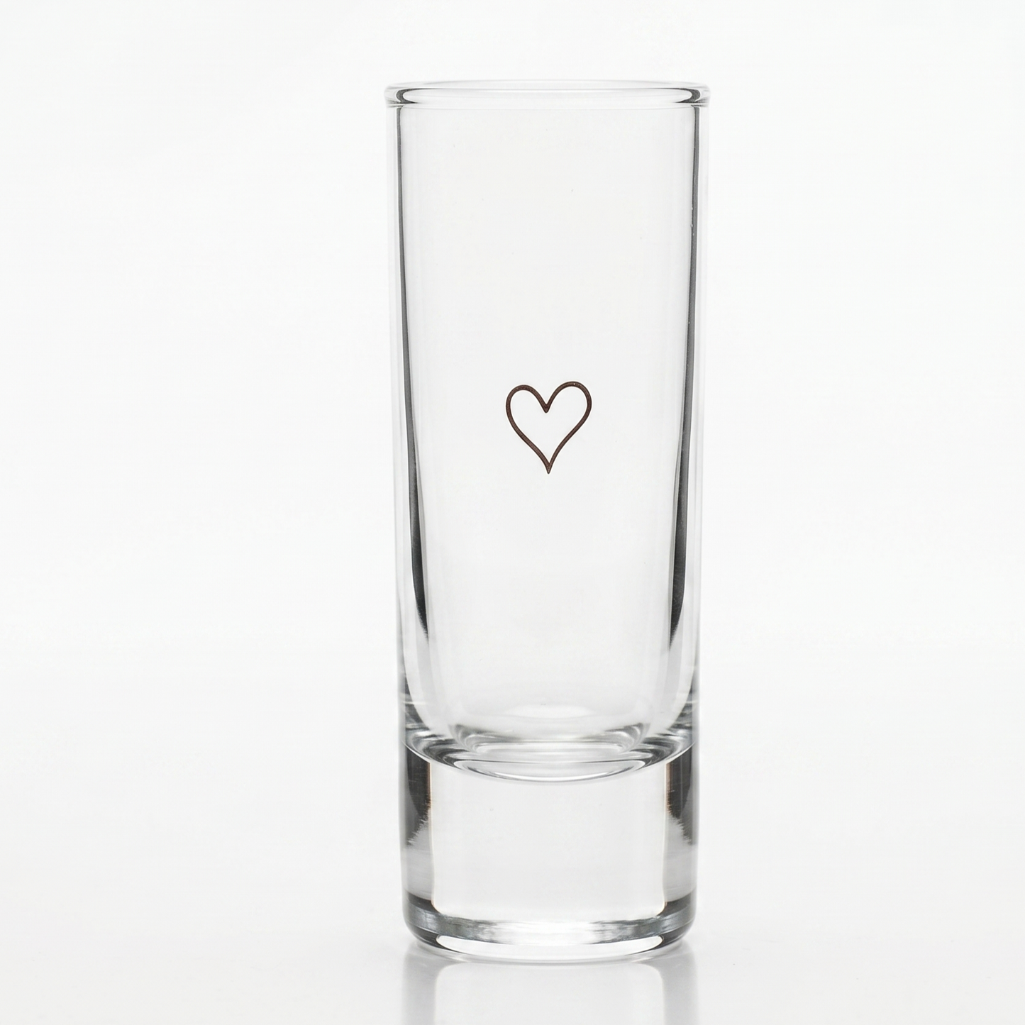 Schnapsglas, Herz