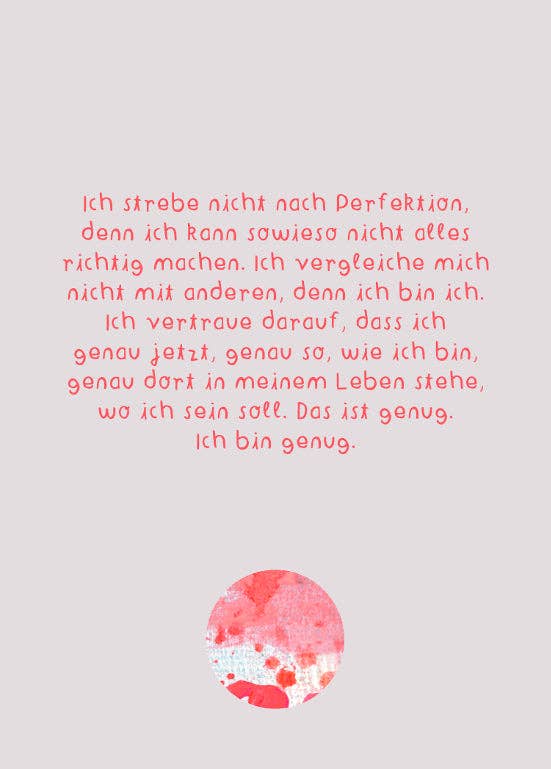 Affirmationskarten "Karten für ein gutes Leben"
