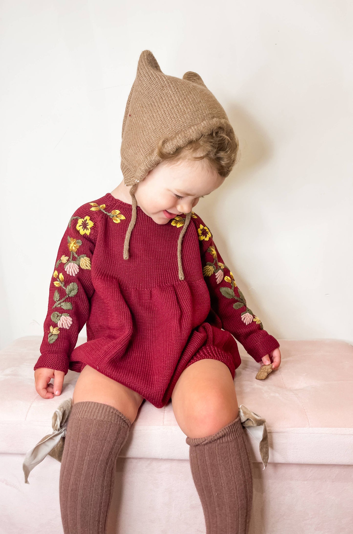 Baby-Mütze, Rosa