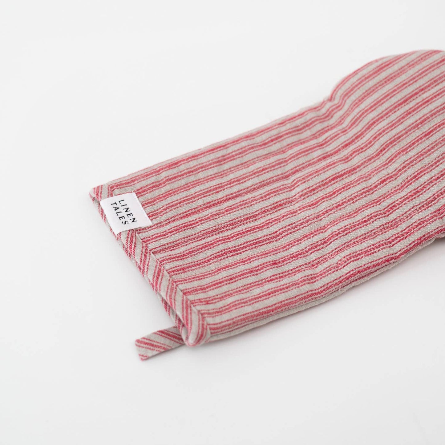 Ofenhandschuh, Leinen, Rot